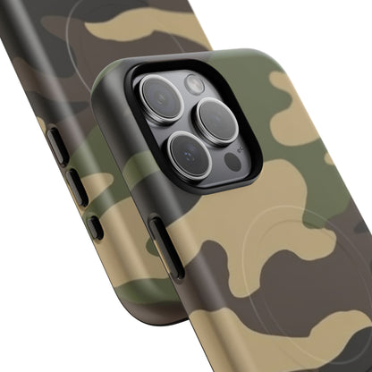BDU Camo Tough Magnetic iPhone Case
