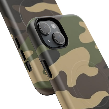 BDU Camo Tough Magnetic iPhone Case