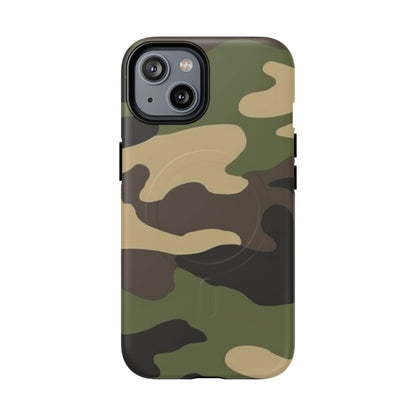 BDU Camo Tough Magnetic iPhone Case