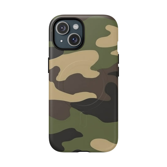 BDU Camo Tough Magnetic iPhone Case