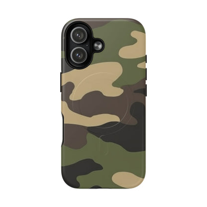 BDU Camo Tough Magnetic iPhone Case