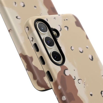 Chocolate Chip Camo Tough Android Case
