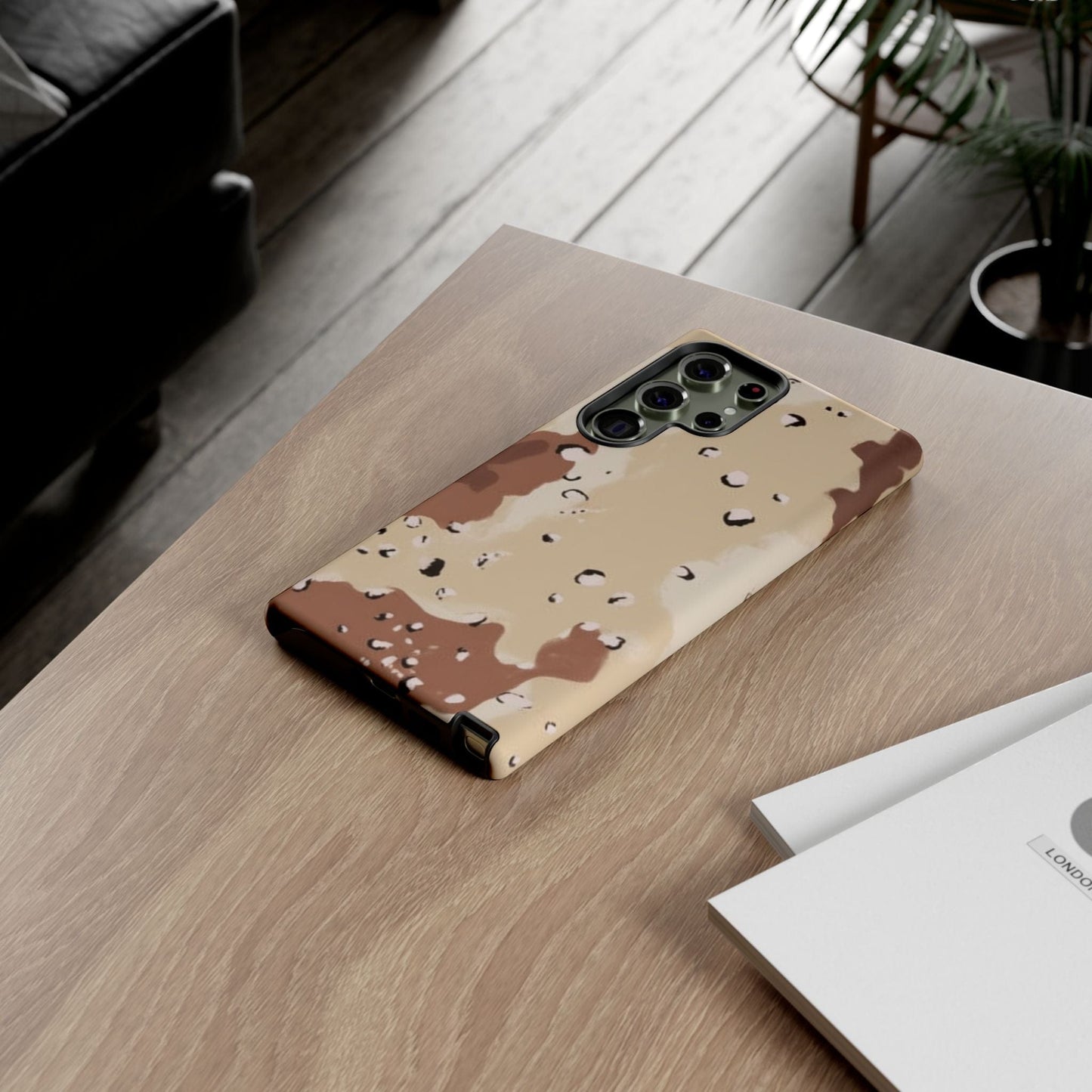 Chocolate Chip Camo Tough Android Case