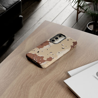 Chocolate Chip Camo Tough Android Case