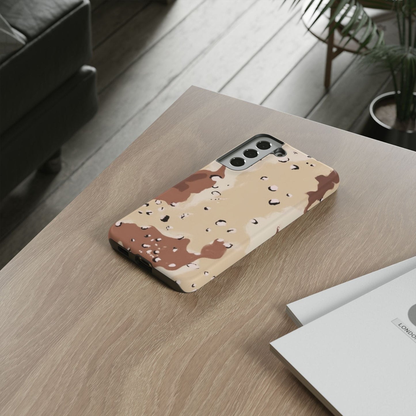 Chocolate Chip Camo Tough Android Case