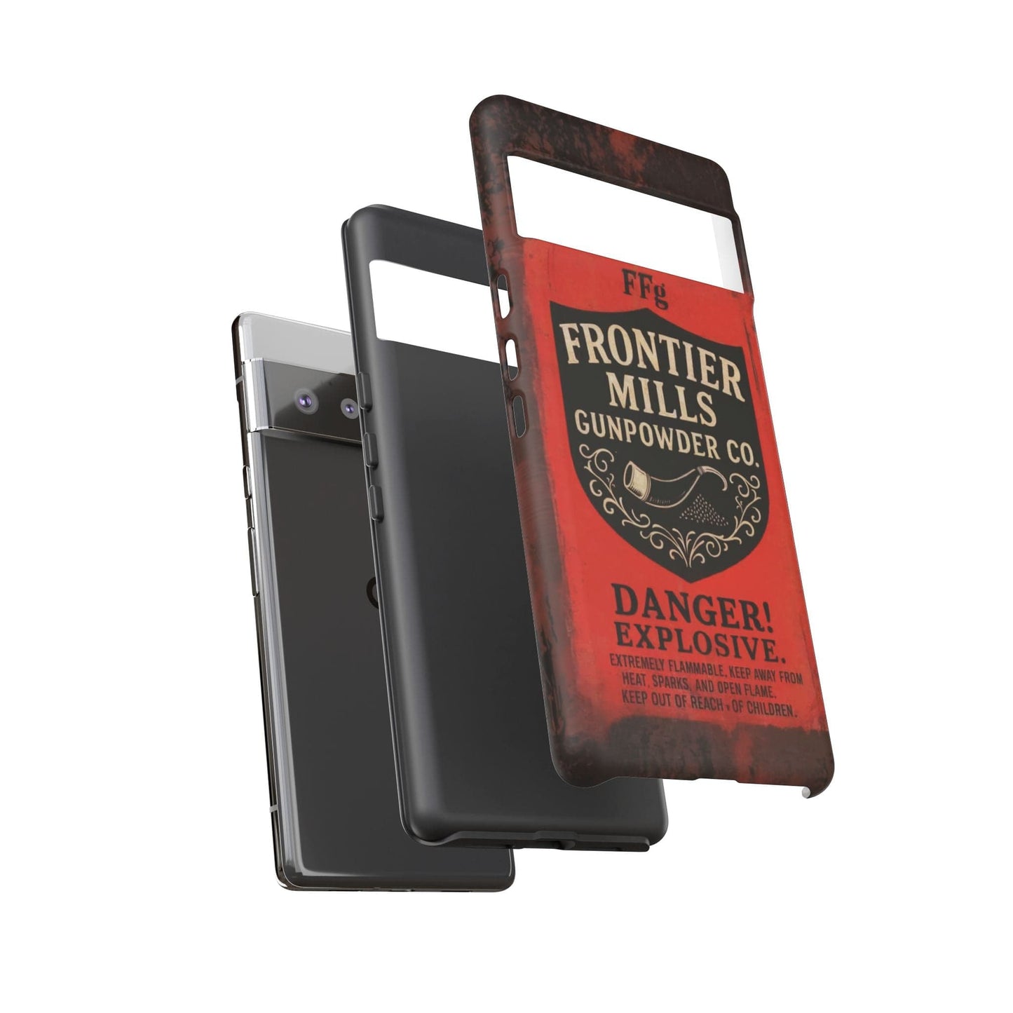 Frontier Mills Black Powder Tough Android Case
