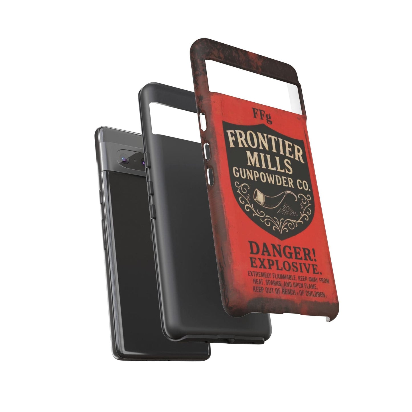 Frontier Mills Black Powder Tough Android Case