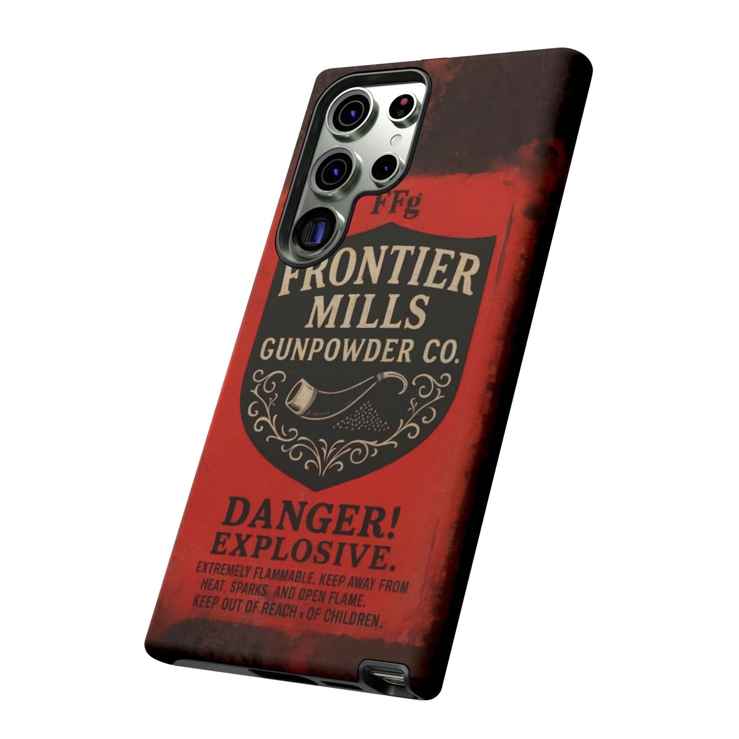 Frontier Mills Black Powder Tough Android Case