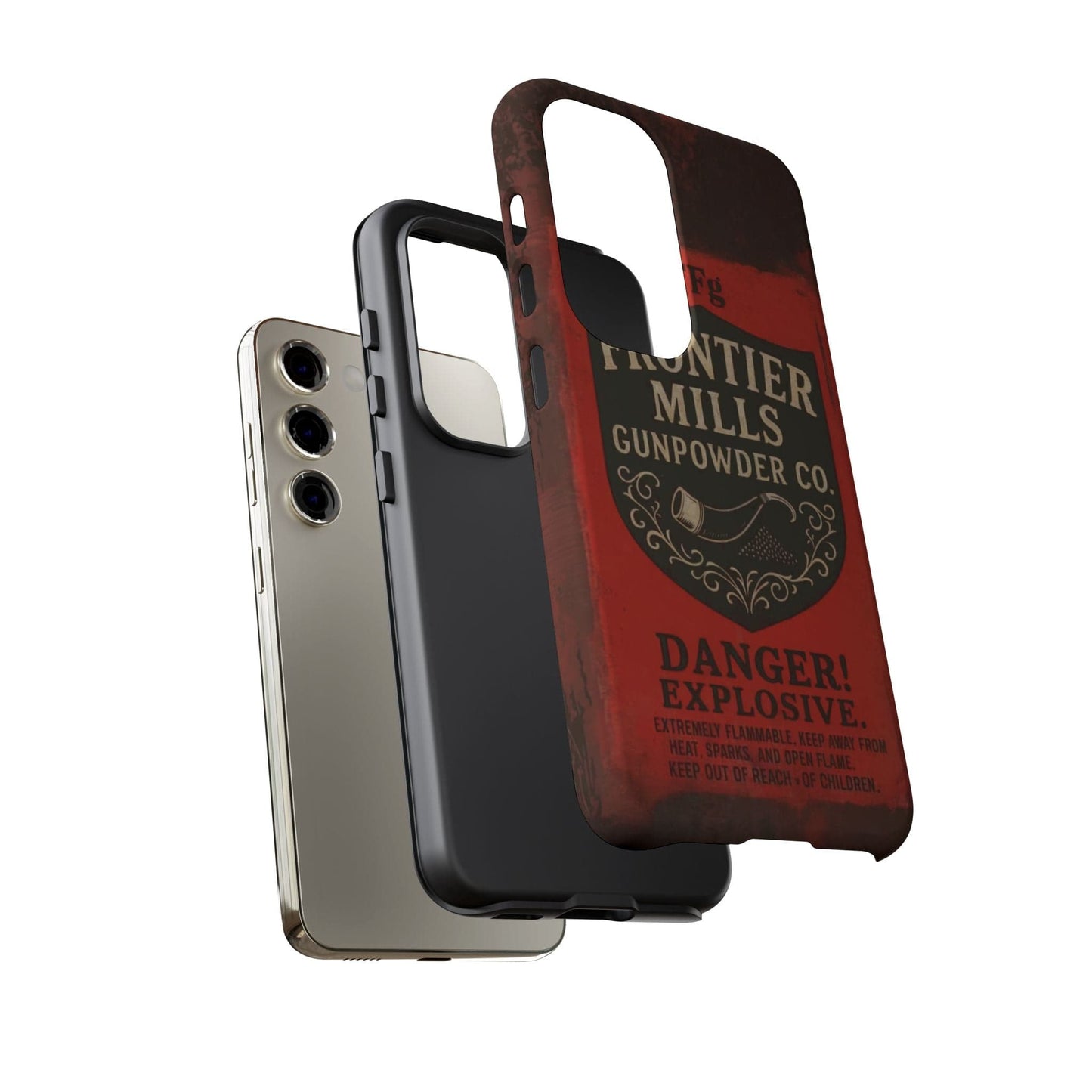 Frontier Mills Black Powder Tough Android Case