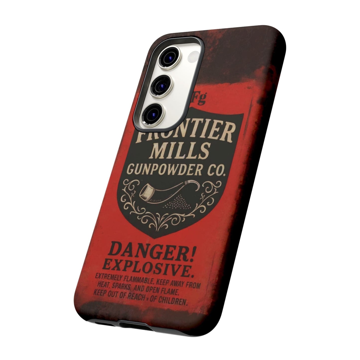 Frontier Mills Black Powder Tough Android Case