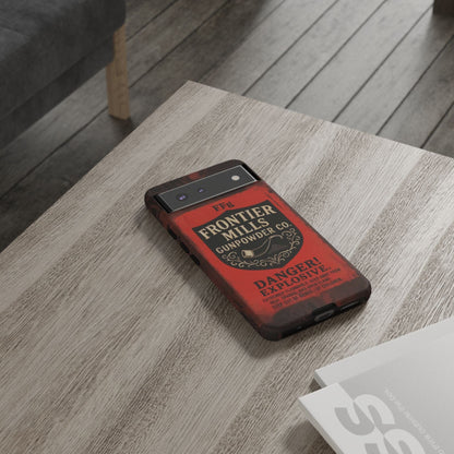 Frontier Mills Black Powder Tough Android Case