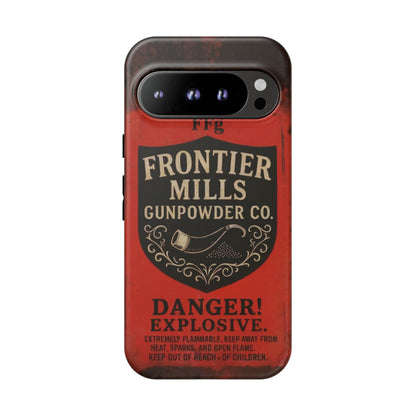 Frontier Mills Black Powder Tough Android Case