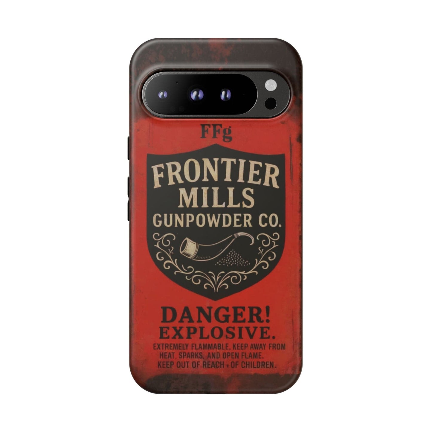 Frontier Mills Black Powder Tough Android Case