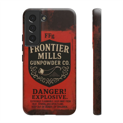 Frontier Mills Black Powder Tough Android Case