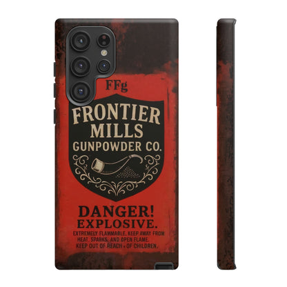 Frontier Mills Black Powder Tough Android Case