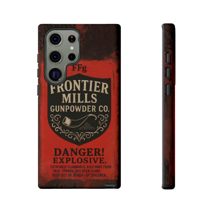 Frontier Mills Black Powder Tough Android Case