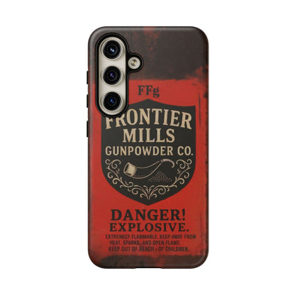 Frontier Mills Black Powder Tough Android Case