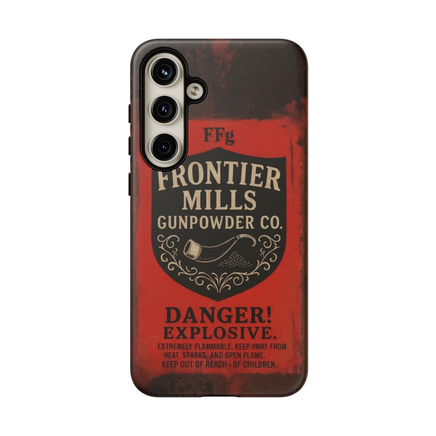 Frontier Mills Black Powder Tough Android Case
