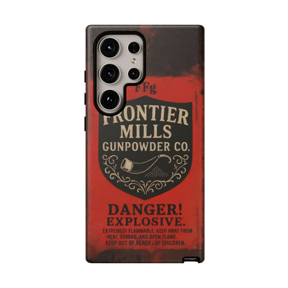 Frontier Mills Black Powder Tough Android Case