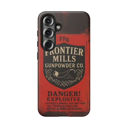 Frontier Mills Black Powder Tough Android Case