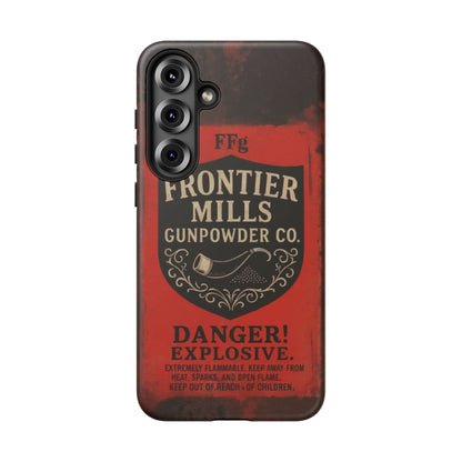 Frontier Mills Black Powder Tough Android Case