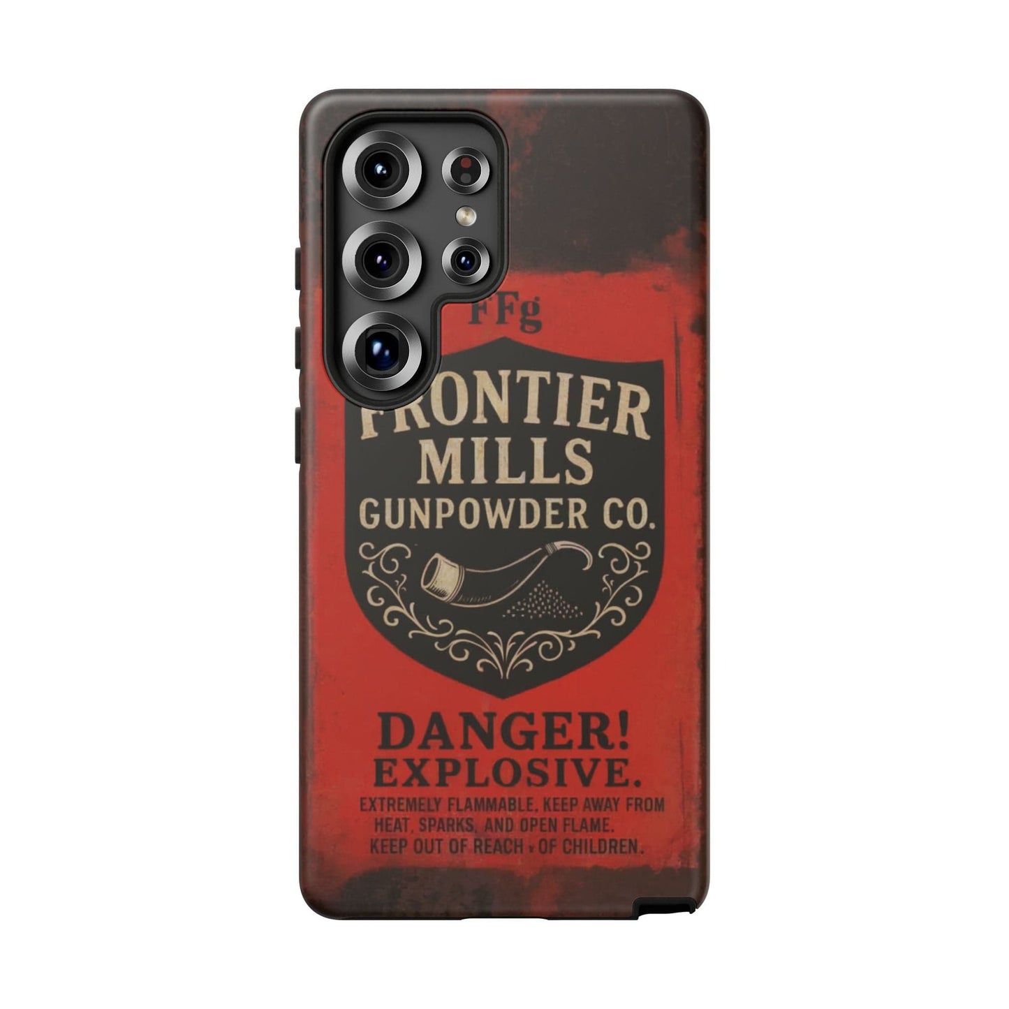 Frontier Mills Black Powder Tough Android Case