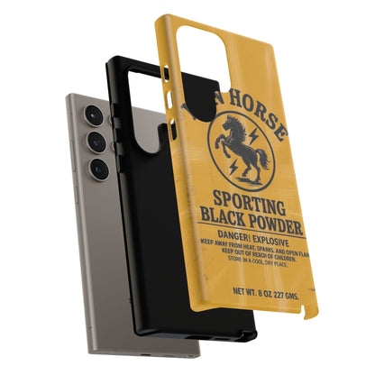 Iron Horse Black Powder Tough Android Case