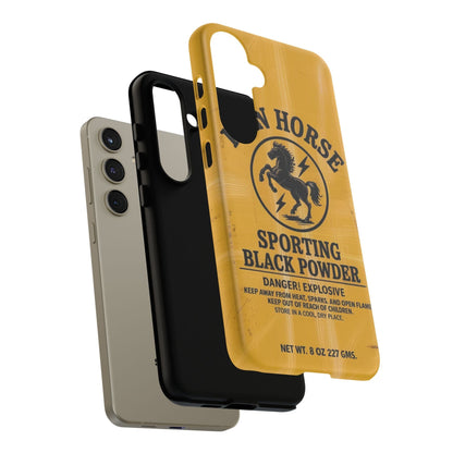 Iron Horse Black Powder Tough Android Case