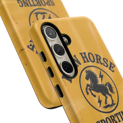 Iron Horse Black Powder Tough Android Case