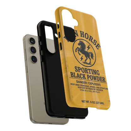 Iron Horse Black Powder Tough Android Case