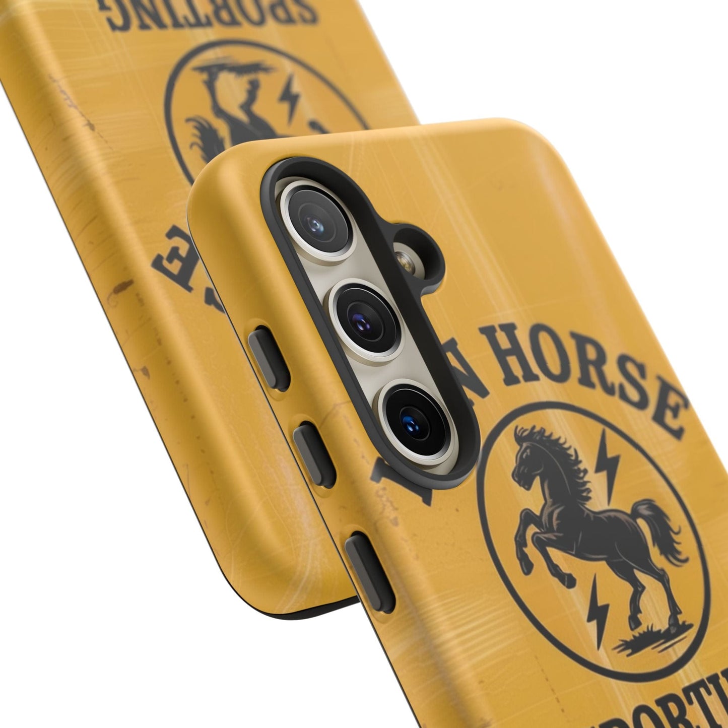 Iron Horse Black Powder Tough Android Case