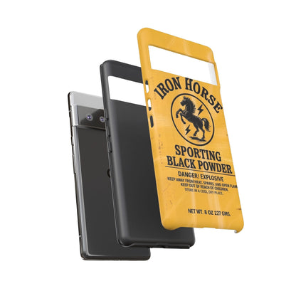 Iron Horse Black Powder Tough Android Case