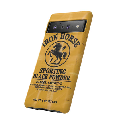 Iron Horse Black Powder Tough Android Case