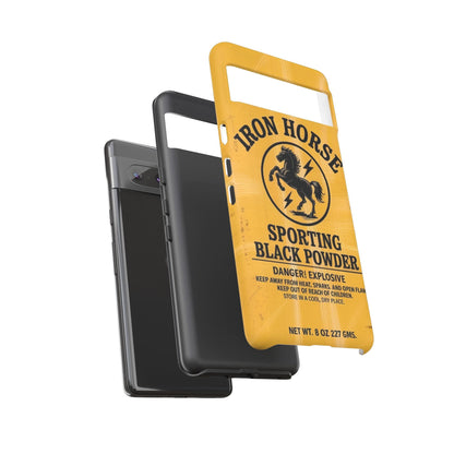 Iron Horse Black Powder Tough Android Case