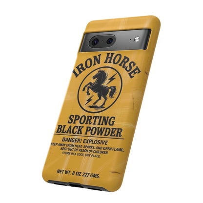 Iron Horse Black Powder Tough Android Case