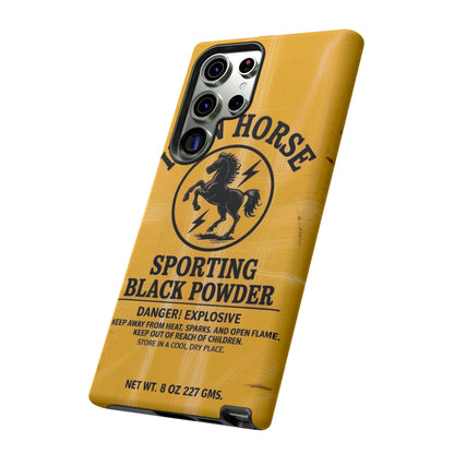 Iron Horse Black Powder Tough Android Case