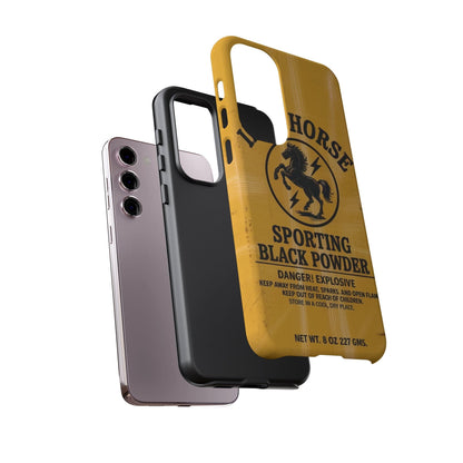 Iron Horse Black Powder Tough Android Case