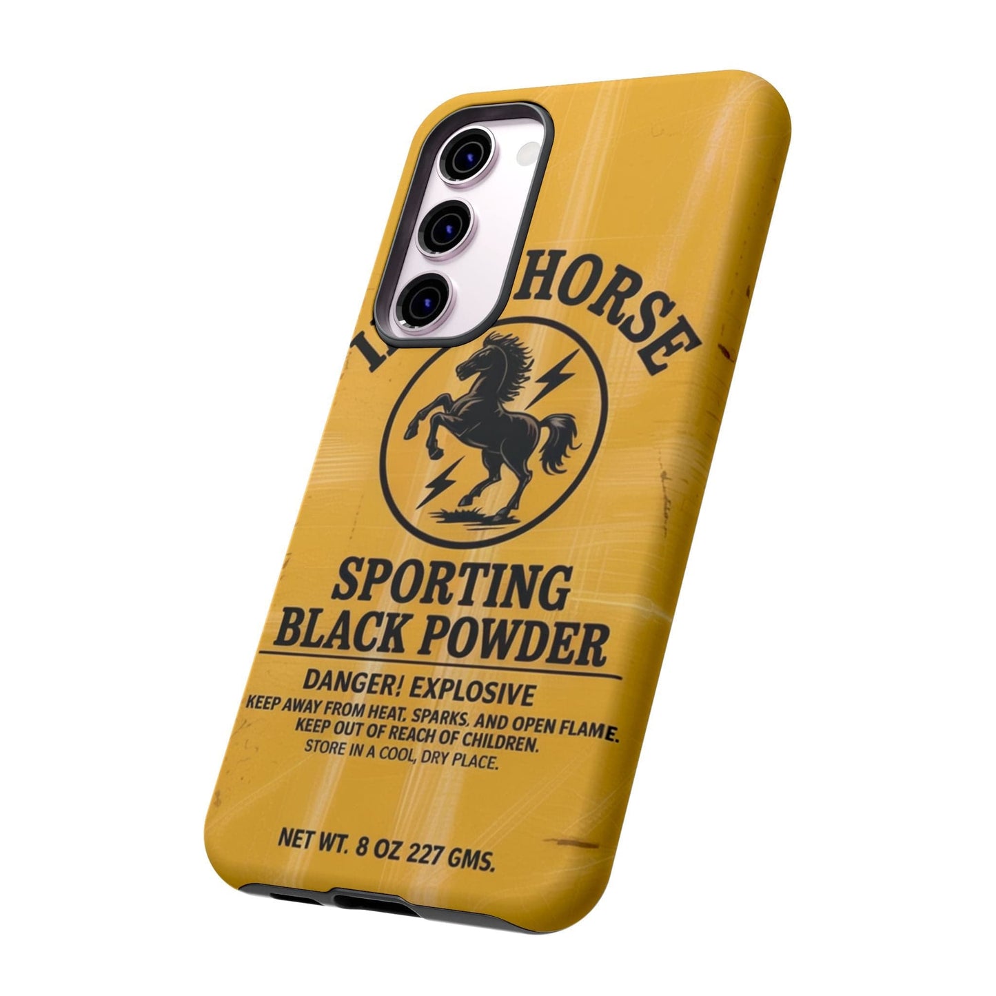 Iron Horse Black Powder Tough Android Case