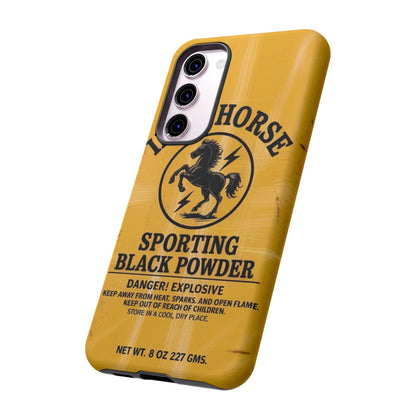 Iron Horse Black Powder Tough Android Case