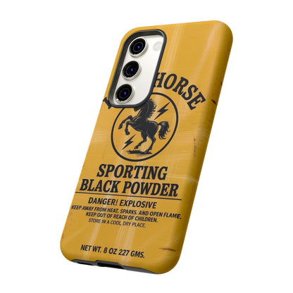 Iron Horse Black Powder Tough Android Case