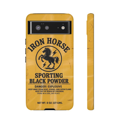 Iron Horse Black Powder Tough Android Case