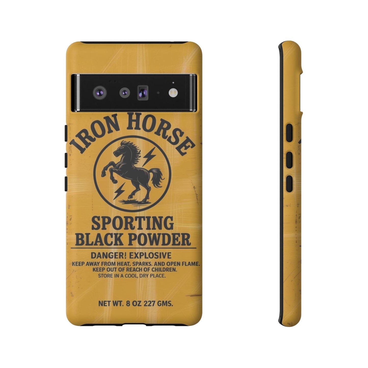Iron Horse Black Powder Tough Android Case