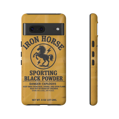 Iron Horse Black Powder Tough Android Case
