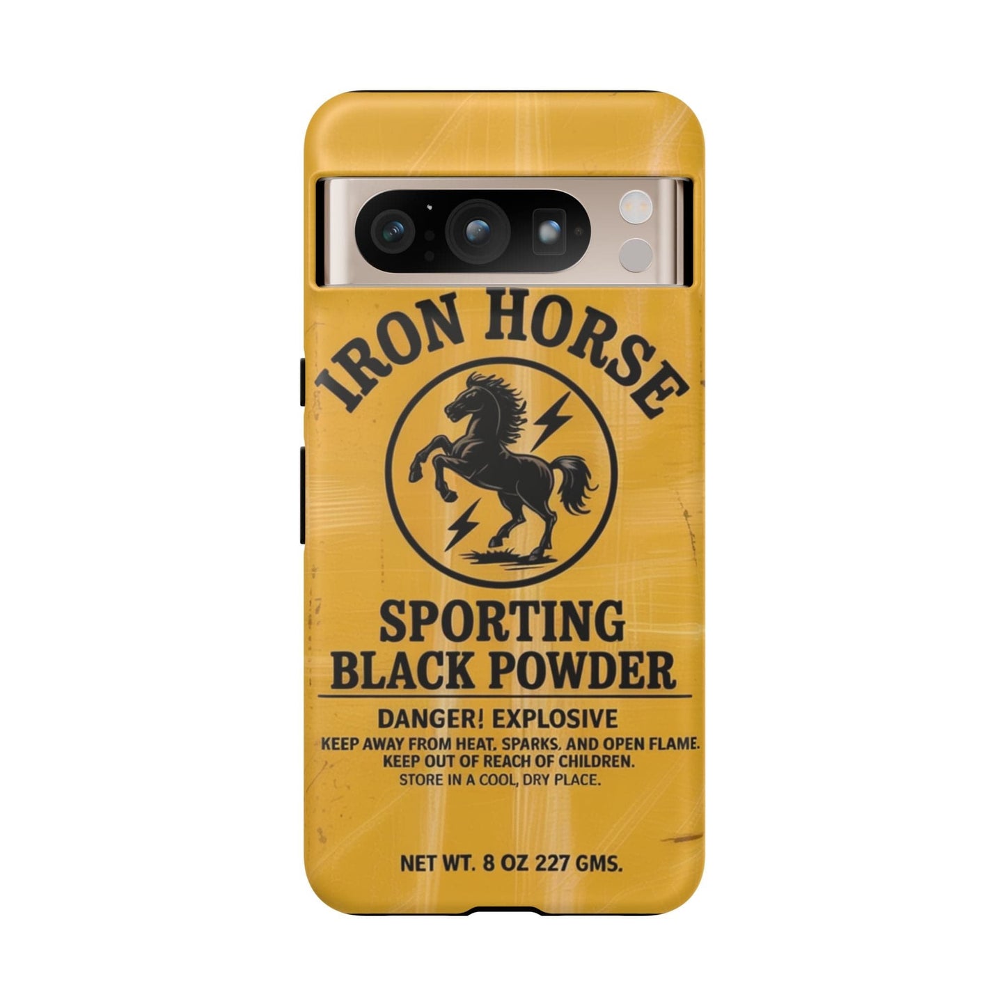 Iron Horse Black Powder Tough Android Case