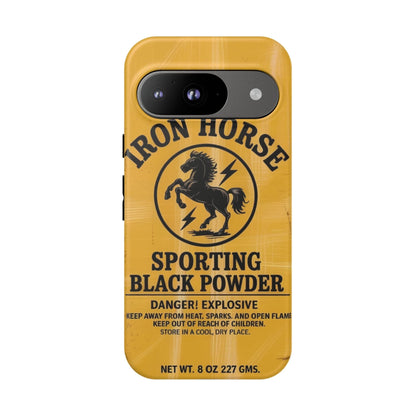 Iron Horse Black Powder Tough Android Case
