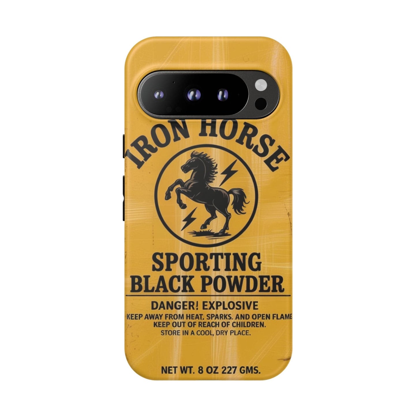 Iron Horse Black Powder Tough Android Case