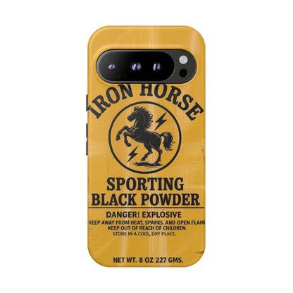 Iron Horse Black Powder Tough Android Case
