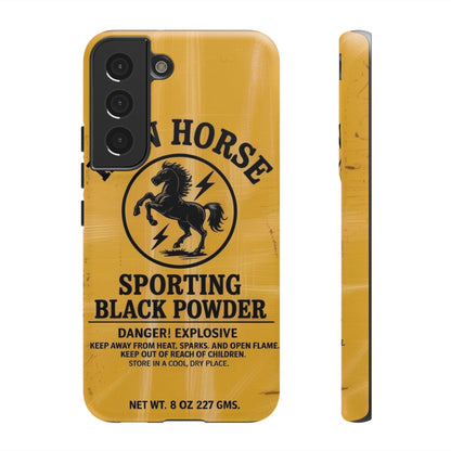 Iron Horse Black Powder Tough Android Case