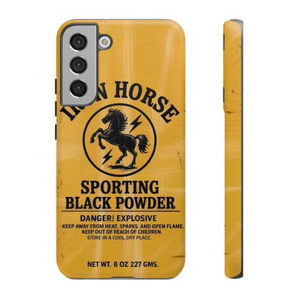 Iron Horse Black Powder Tough Android Case