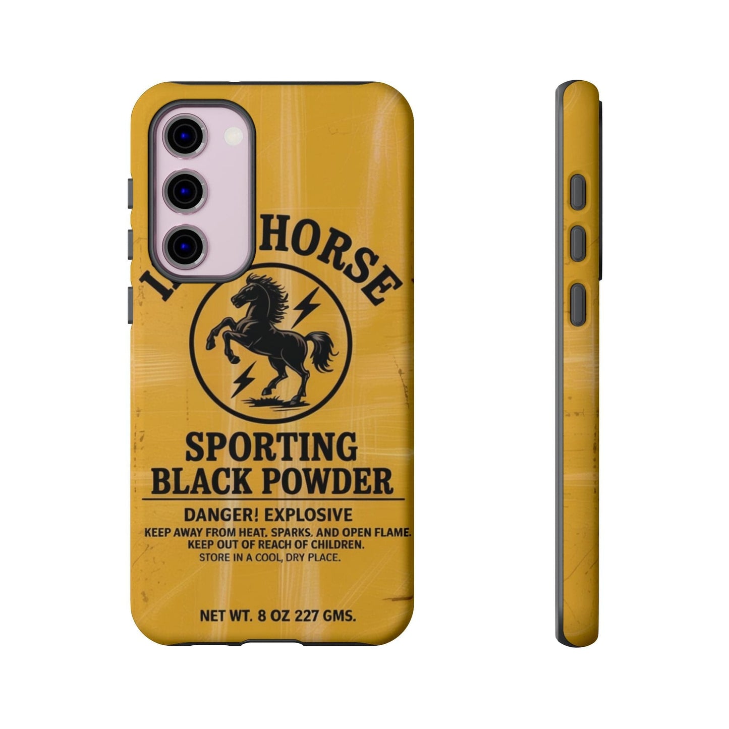 Iron Horse Black Powder Tough Android Case